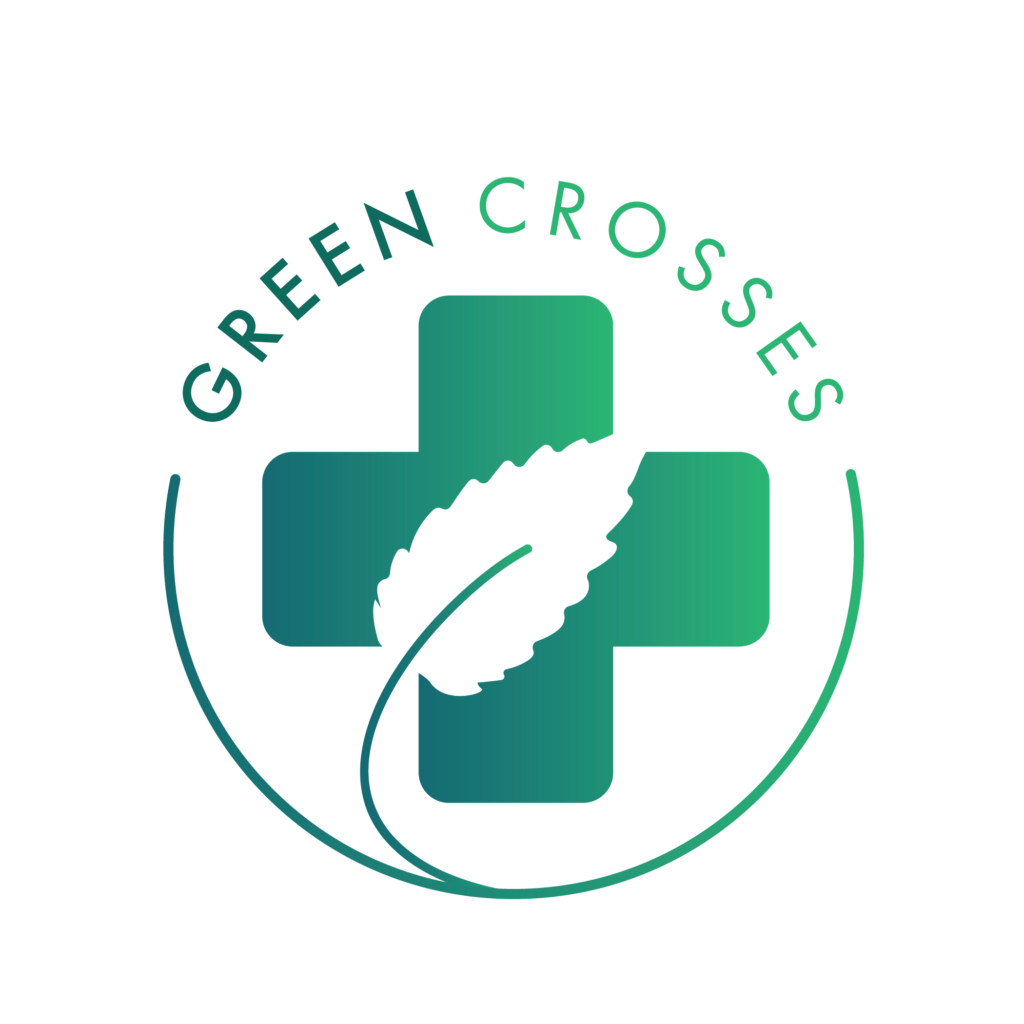 Green Crosses Logo Design