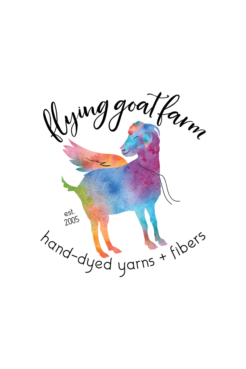 Flying Goat Farm Logo Design