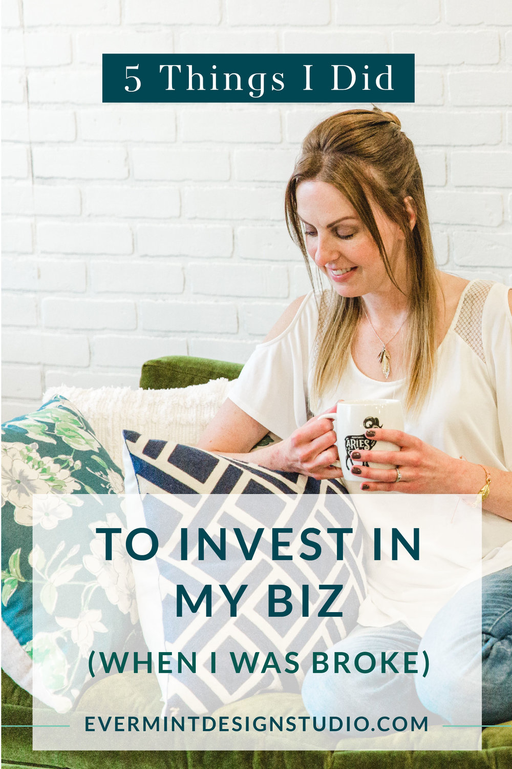 5 things I did to invest in my small biz when I was broke